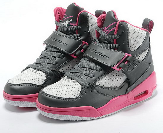 Womens Air Jordan Retro 4.5 Grey White Pink Clearance